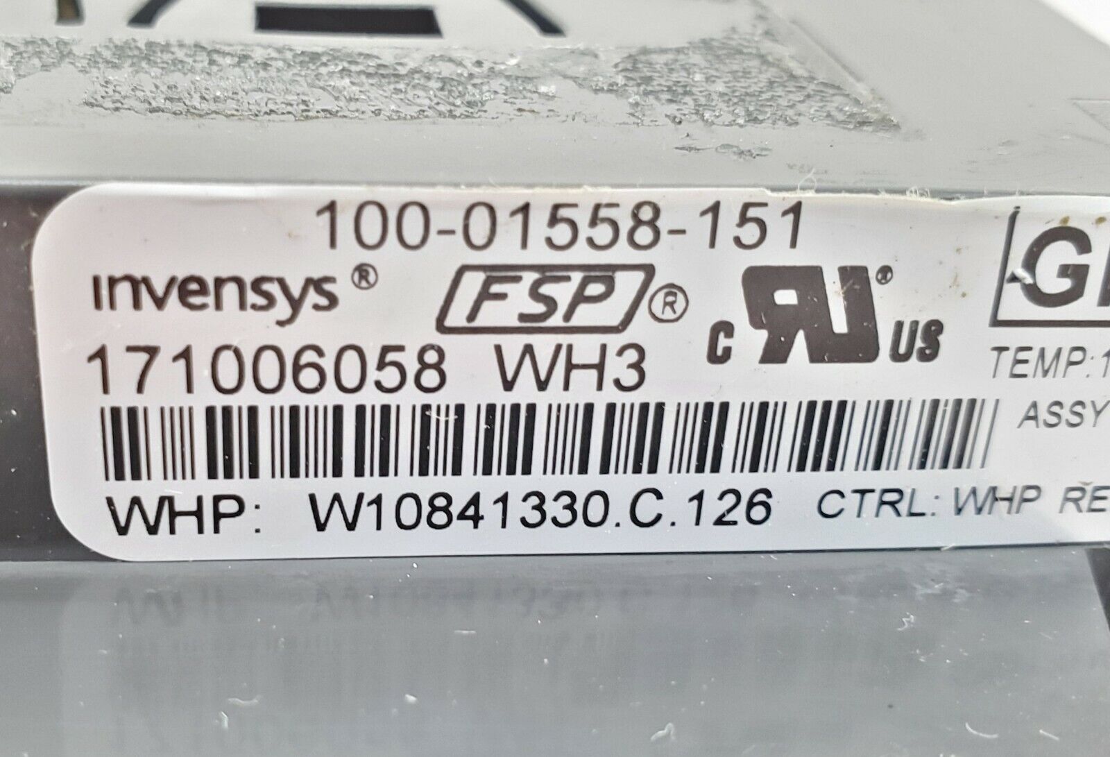 Genuine* OEM Whirlpool Range Control W10841330 Same Day Ship *Lifetime Warranty*