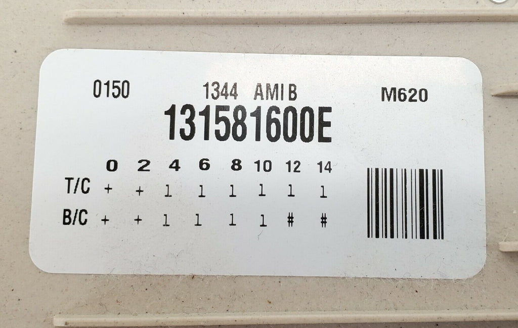 Frigidaire Washer Timer 131581600