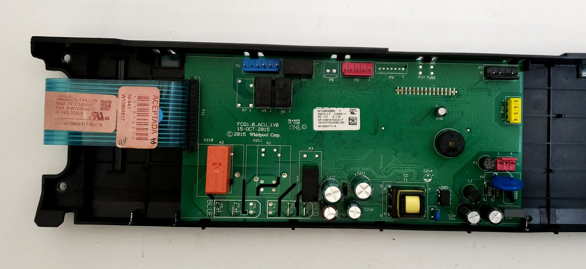 Whirlpool Range Control  W10806880