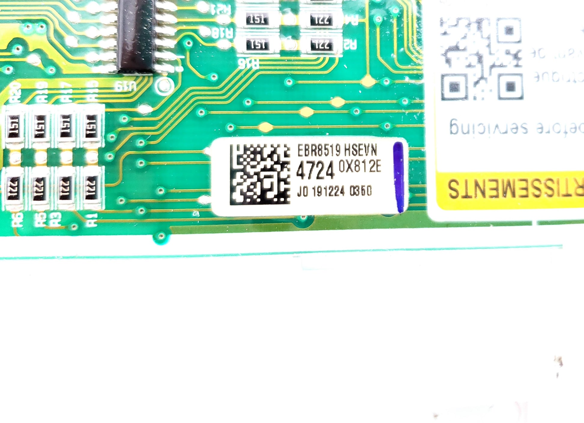 New OEM  LG Washer Display Board EBR85194724