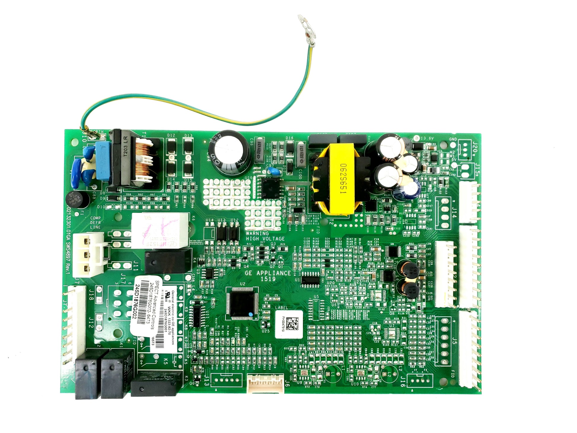 GE Refrigerator Control Board 245D1876G001