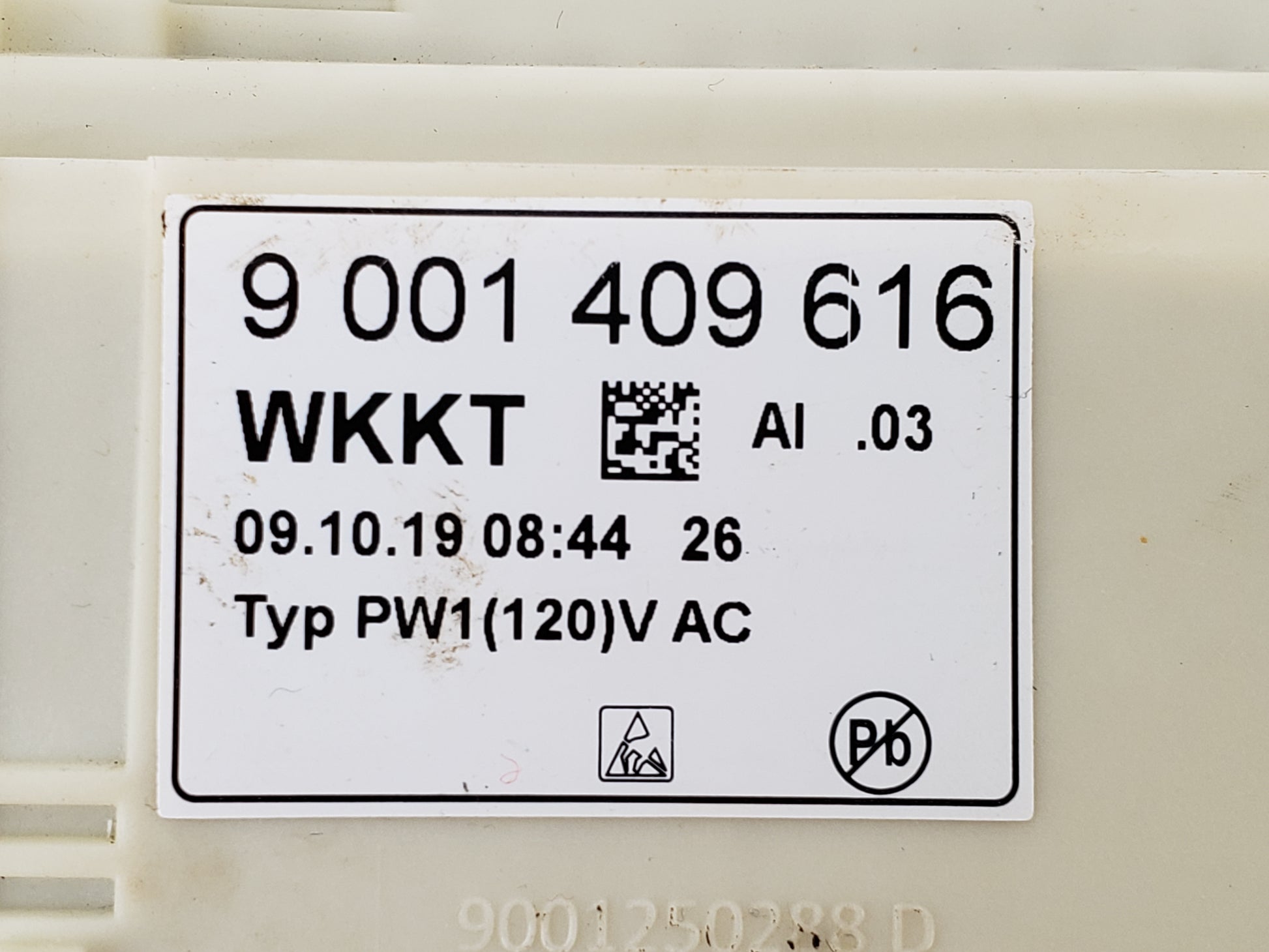 OEM  Bosch Dishwasher Control Board 9001409616
