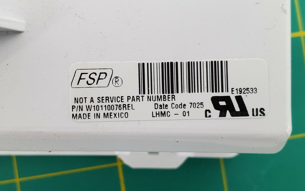 OEM  Whirlpool Washer Control W10110076