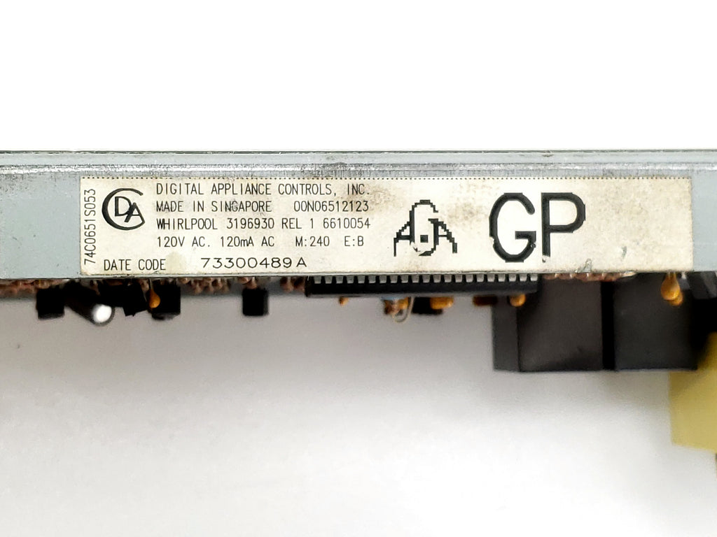 OEM  Whirlpool Range Control Board 3196930
