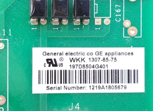 OEM  GE Refrigerator Control 197D8504G401
