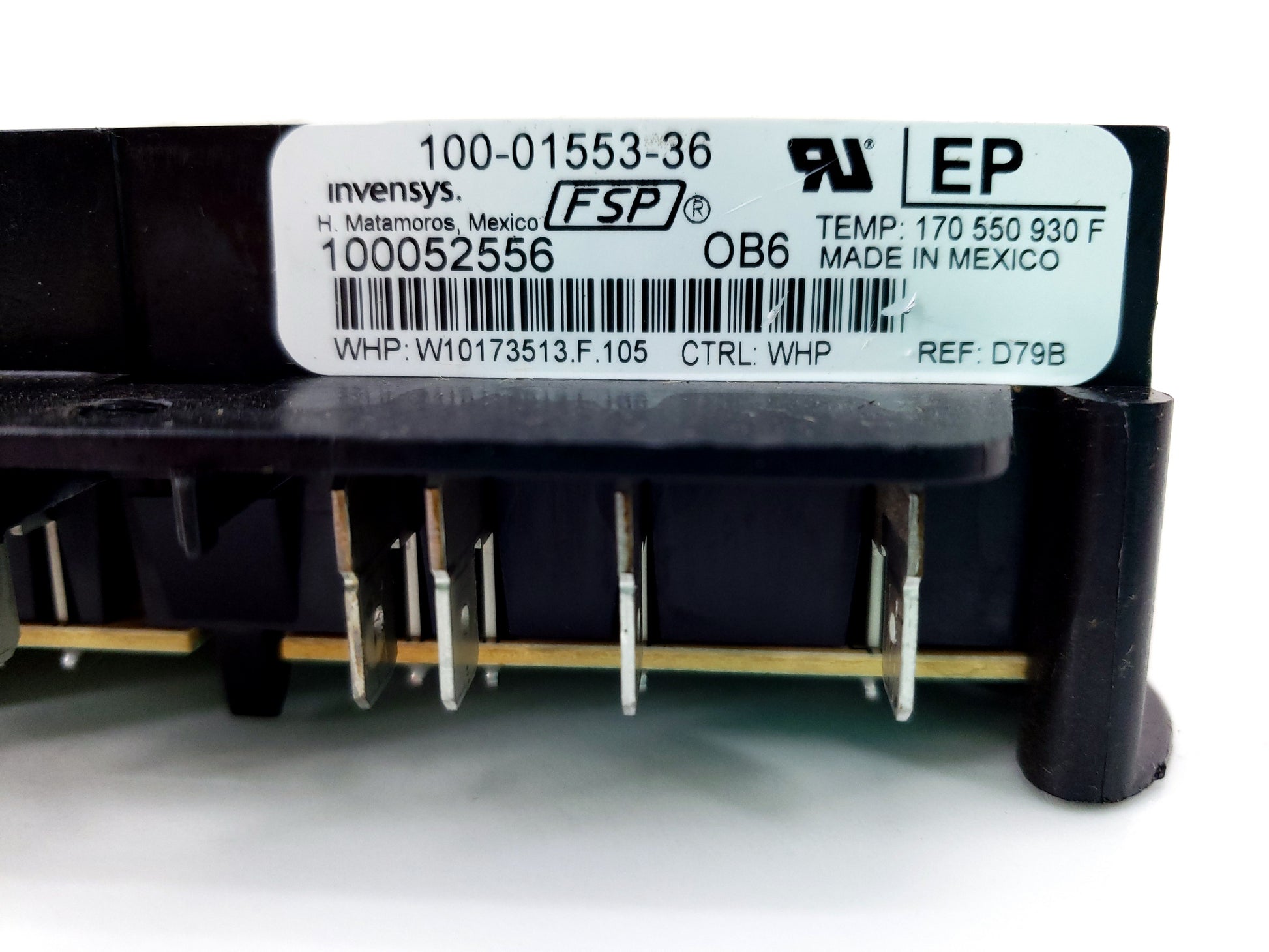 Whirlpool Range Control W10173513