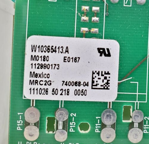Whirlpool Range Control Board W10365413