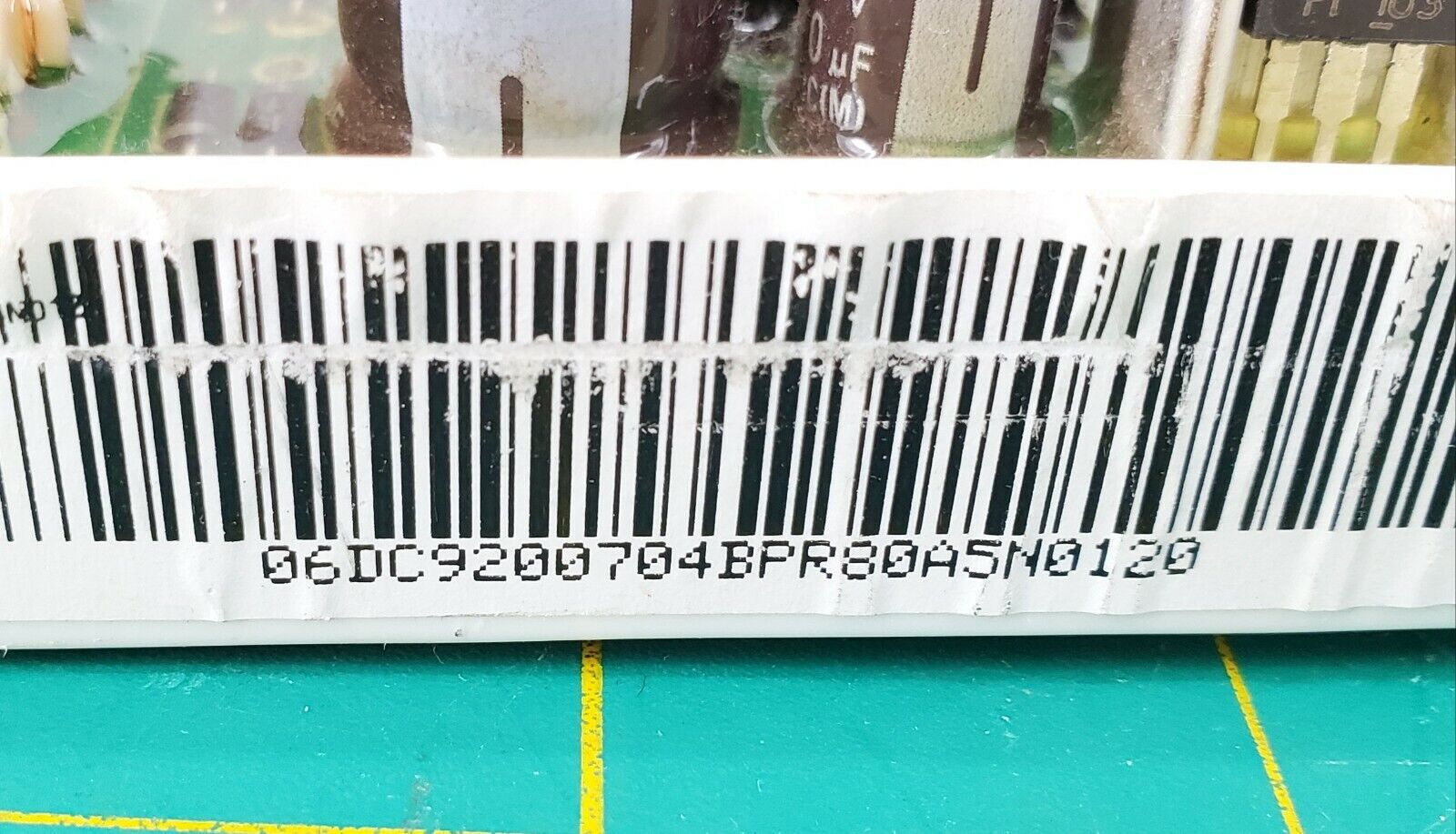 Samsung Dryer Control  DC92-00704B