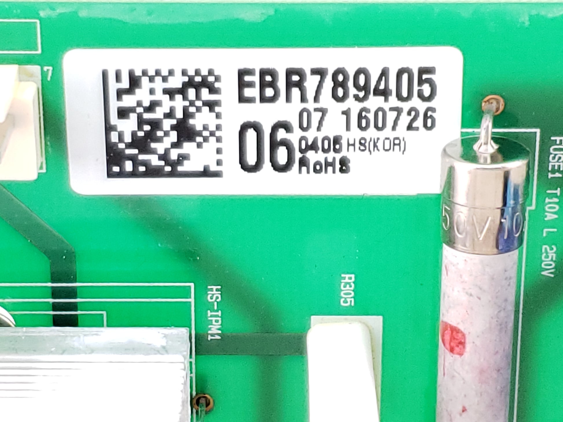 LG Kenmore Refrigerator Control Board EBR78940506