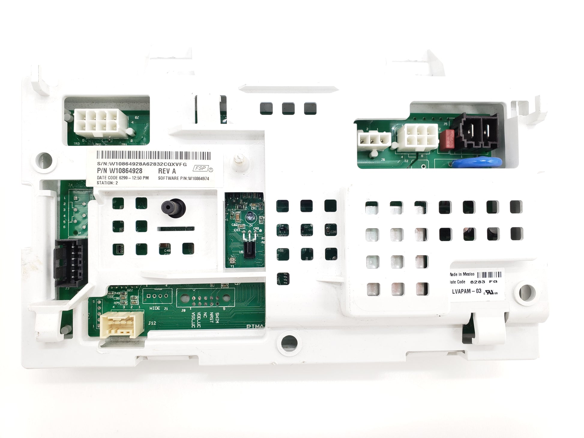 Whirlpool Washer Control W10864928