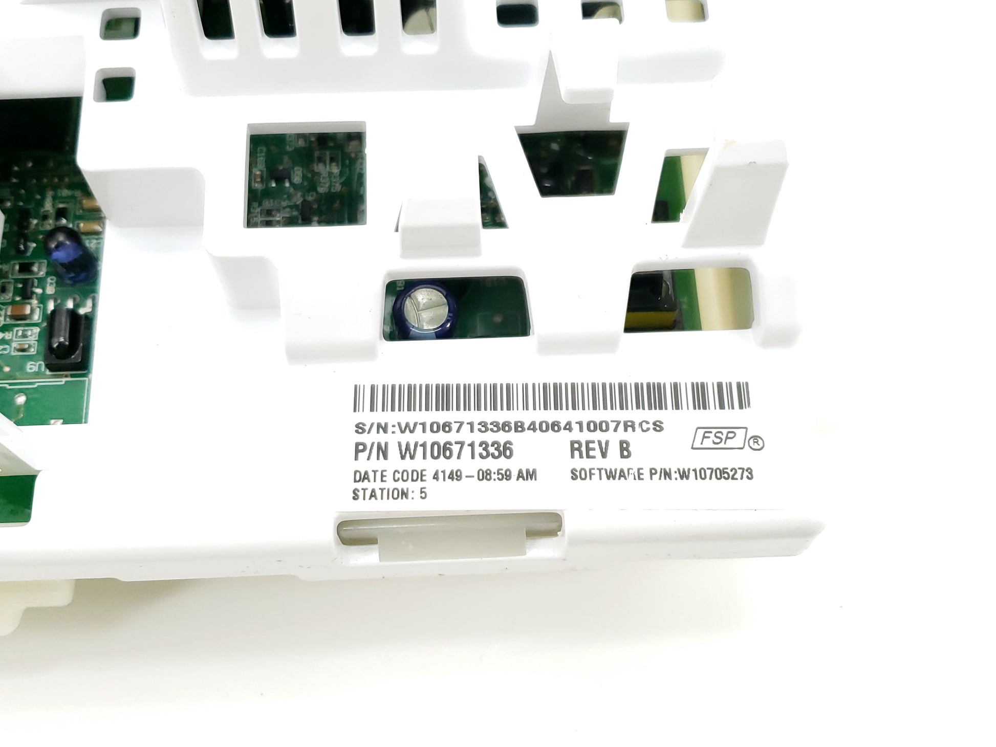 Whirlpool Washer Control Board W10671336