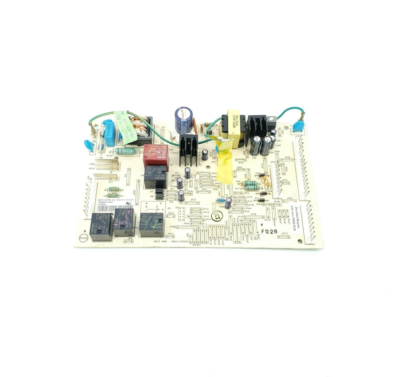 OEM  GE Refrigerator Control Board 200D6221G028