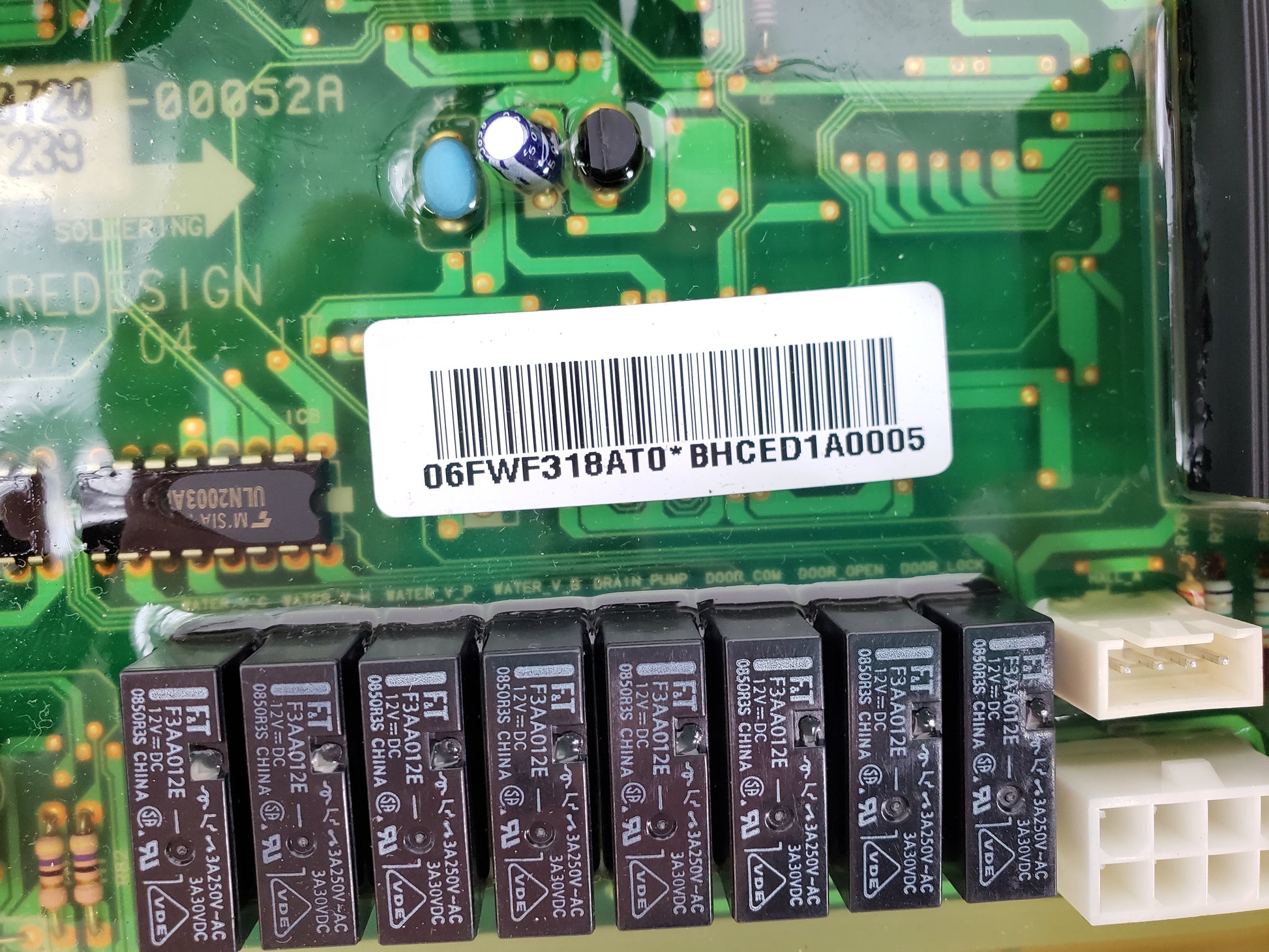 Samsung Washer Control MFS-WF318A-S0