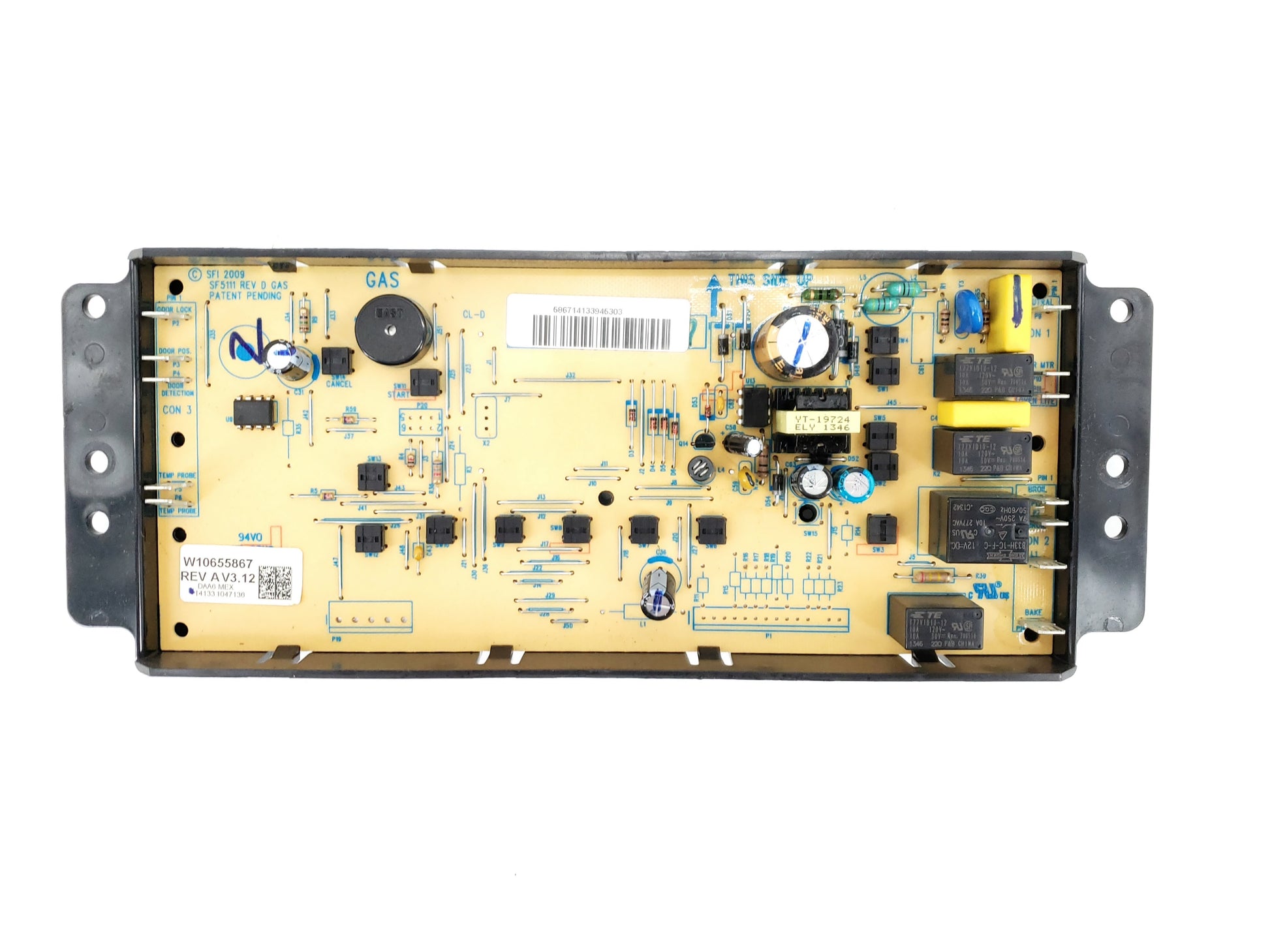 OEM  Whirlpool Range Control Board W10655867