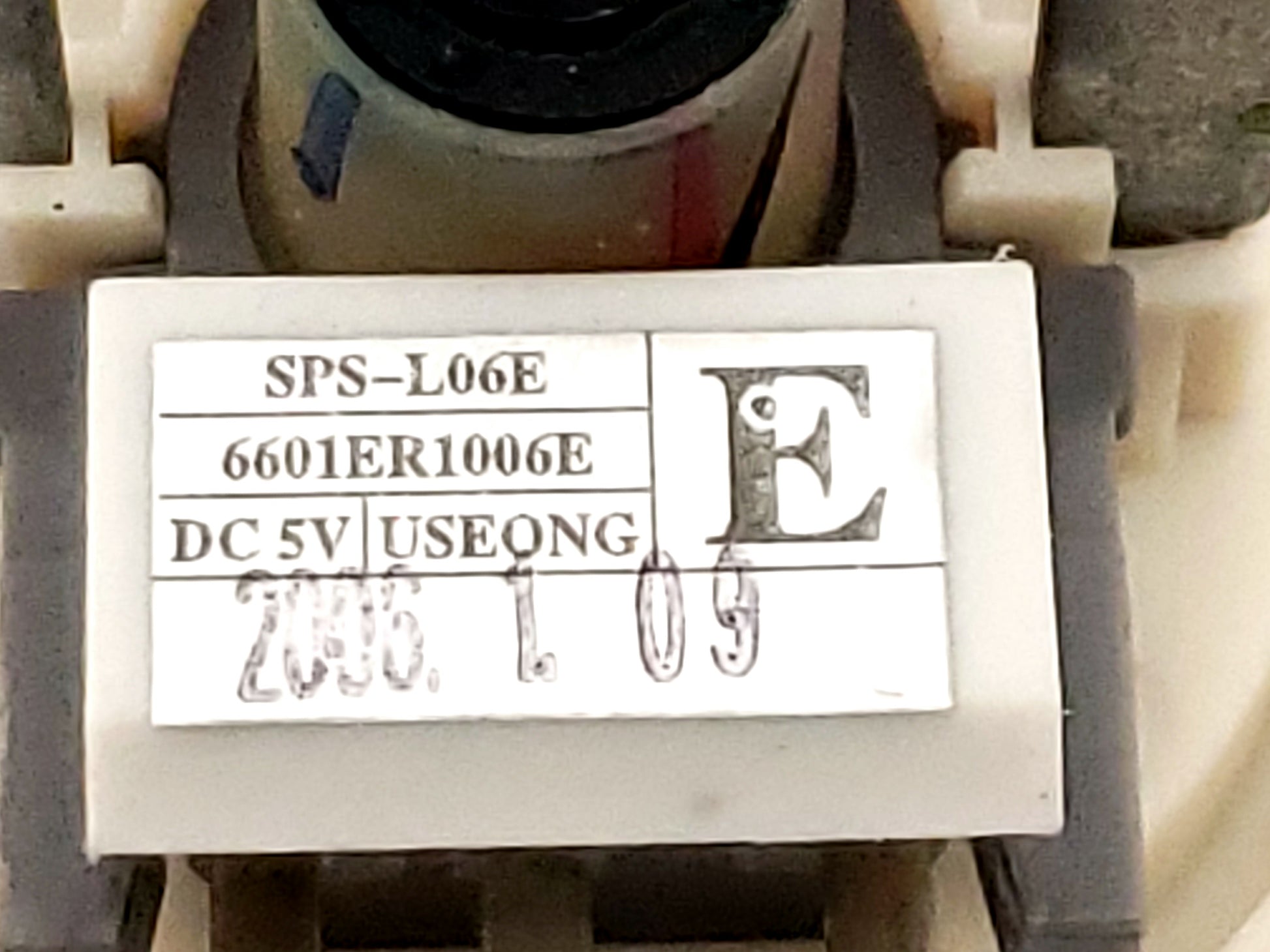 LG Washer Pressure Switch 6601ER1006E
