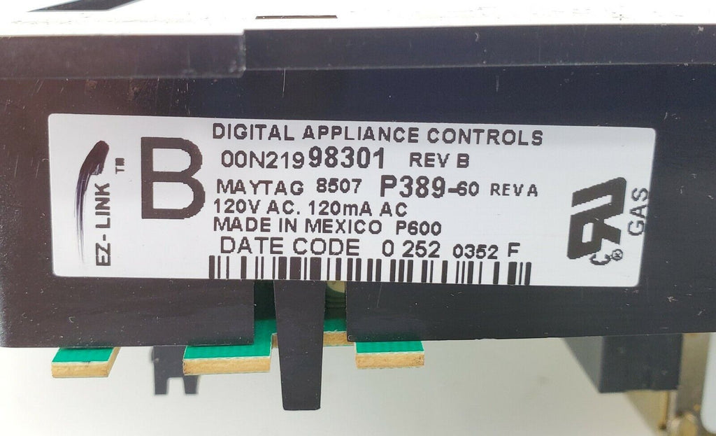 OEM  Whirlpool Range Control Board 8507P389-60