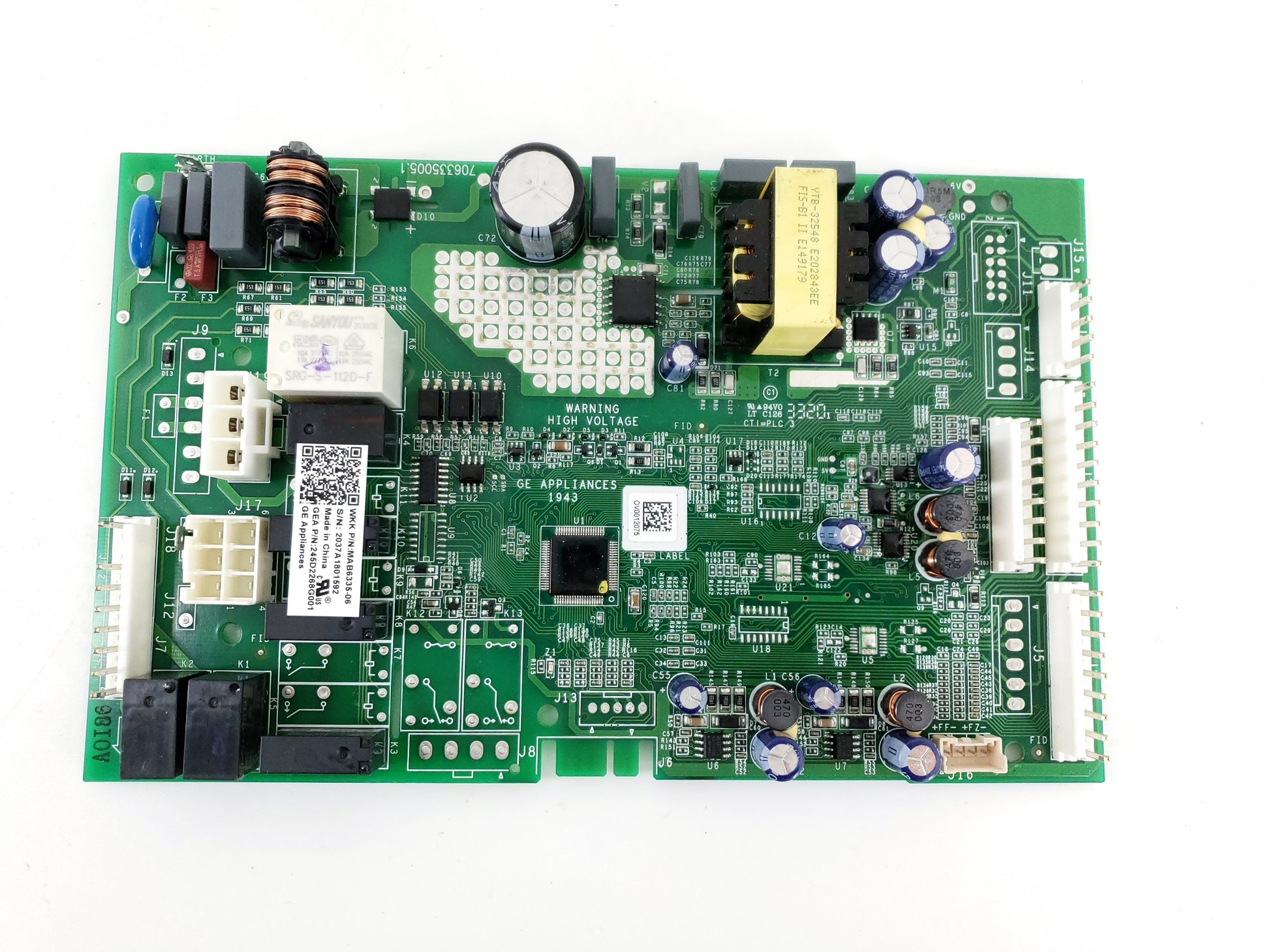 GE Refrigerator Control Board 245D2268G001