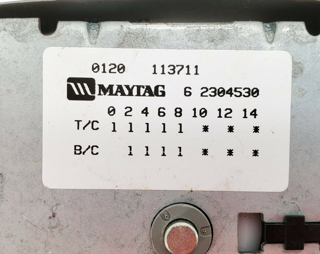 Maytag Washer Timer 62304530