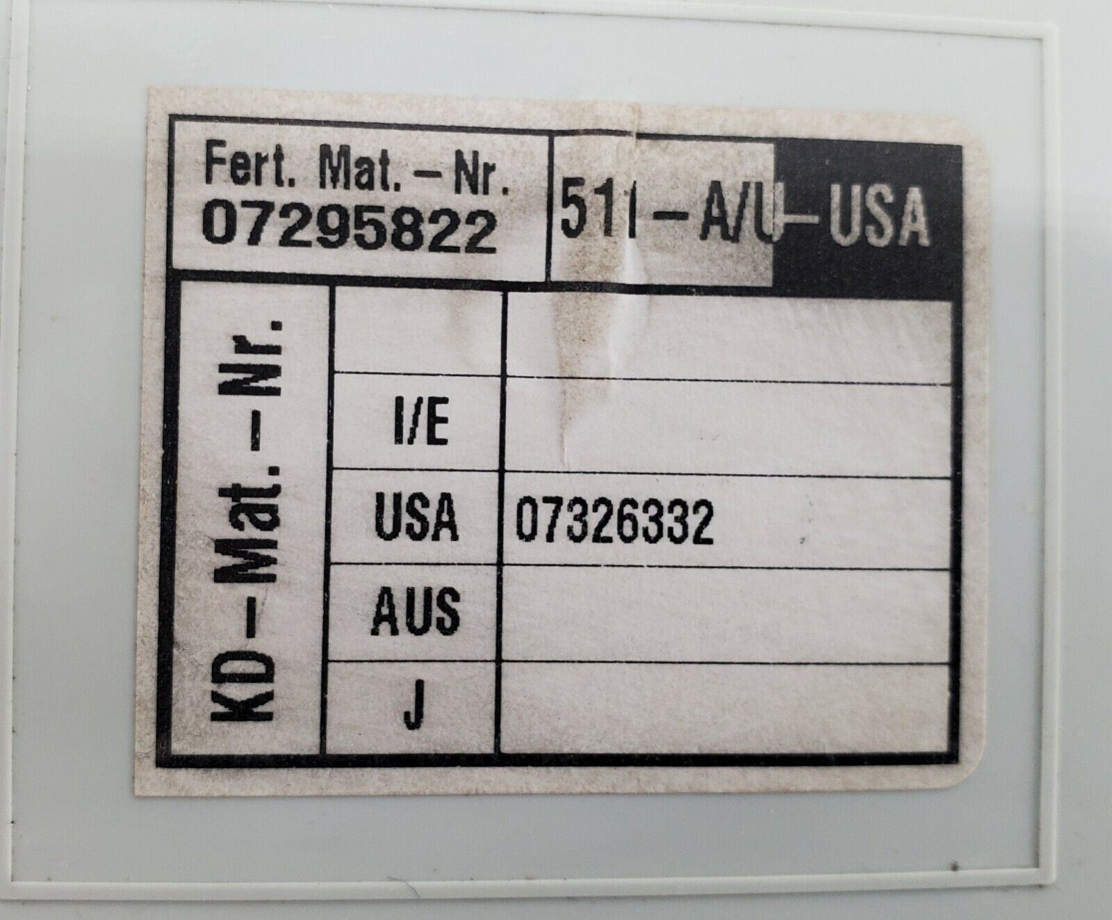 Miele Dishwasher Control Board 07295822