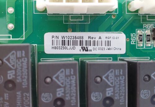 Whirlpool Refrigerator Control  W10235488