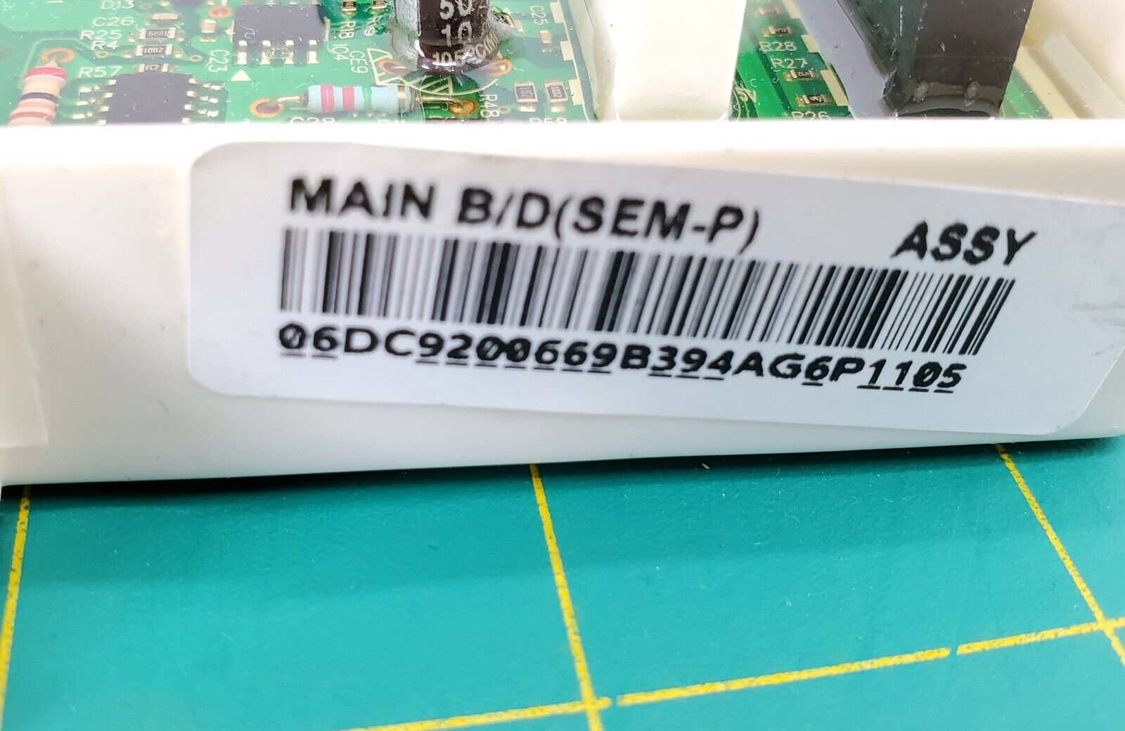 Samsung Dryer Control Board DC92-00669B