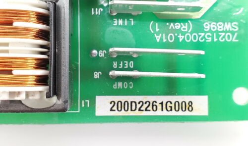 OEM  GE Refrigerator Control 200D2261G008