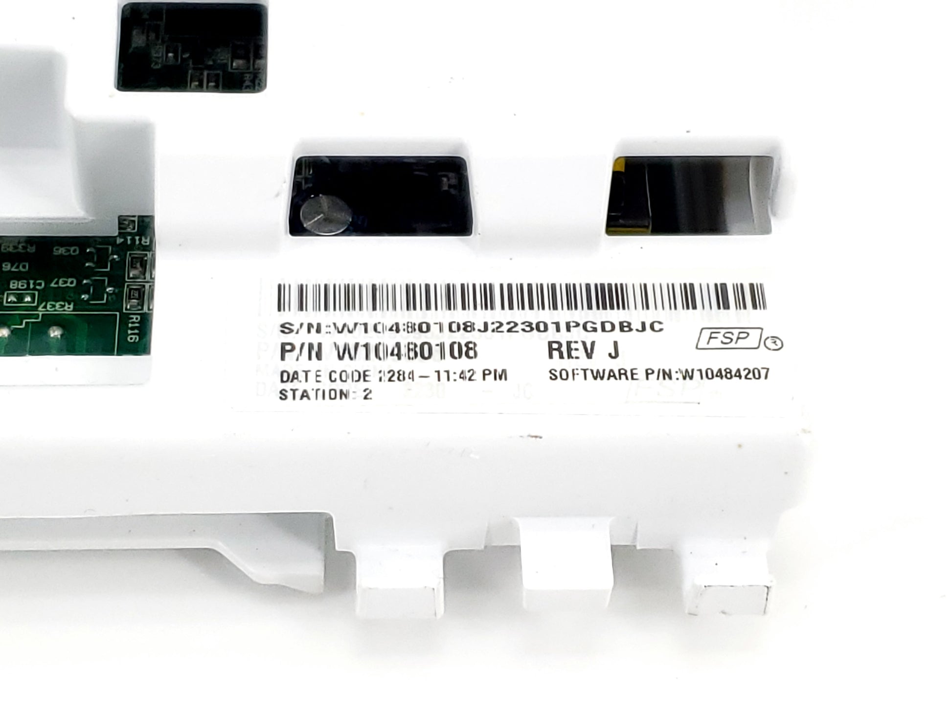 Whirlpool Washer Control W10480108