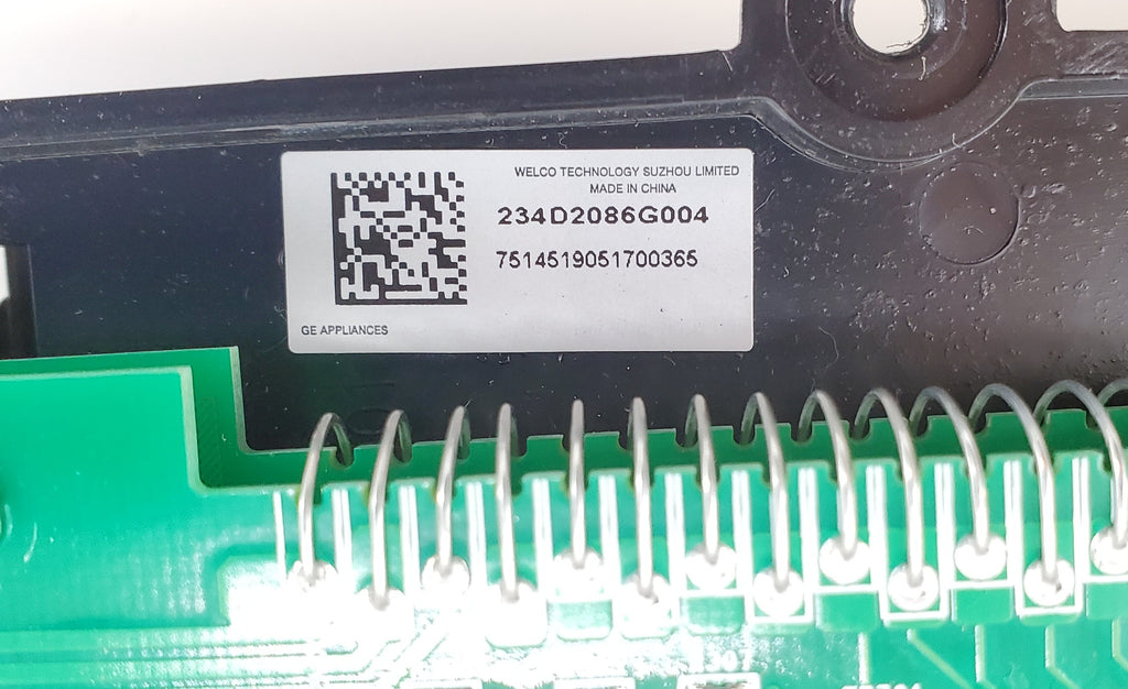 OEM  GE Dryer Interface Board 234D2086G004