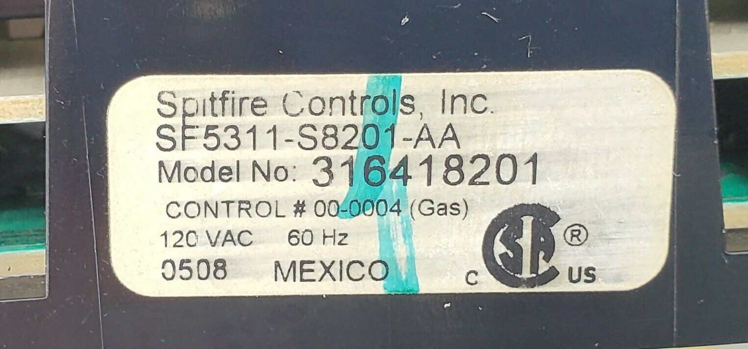 Frigidaire Range Control 316418201