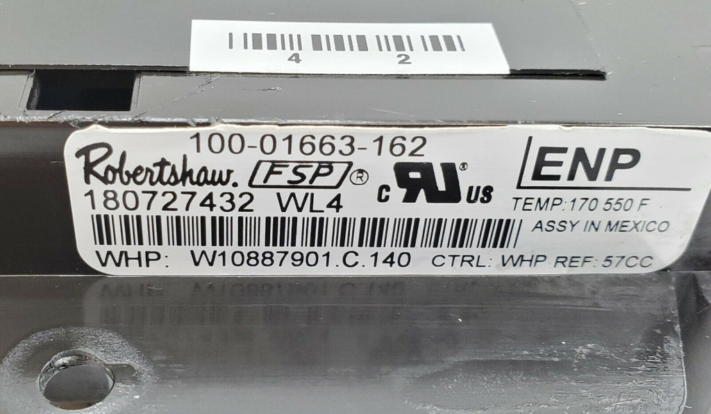 OEM  Whirlpool Range Control Board W10887901