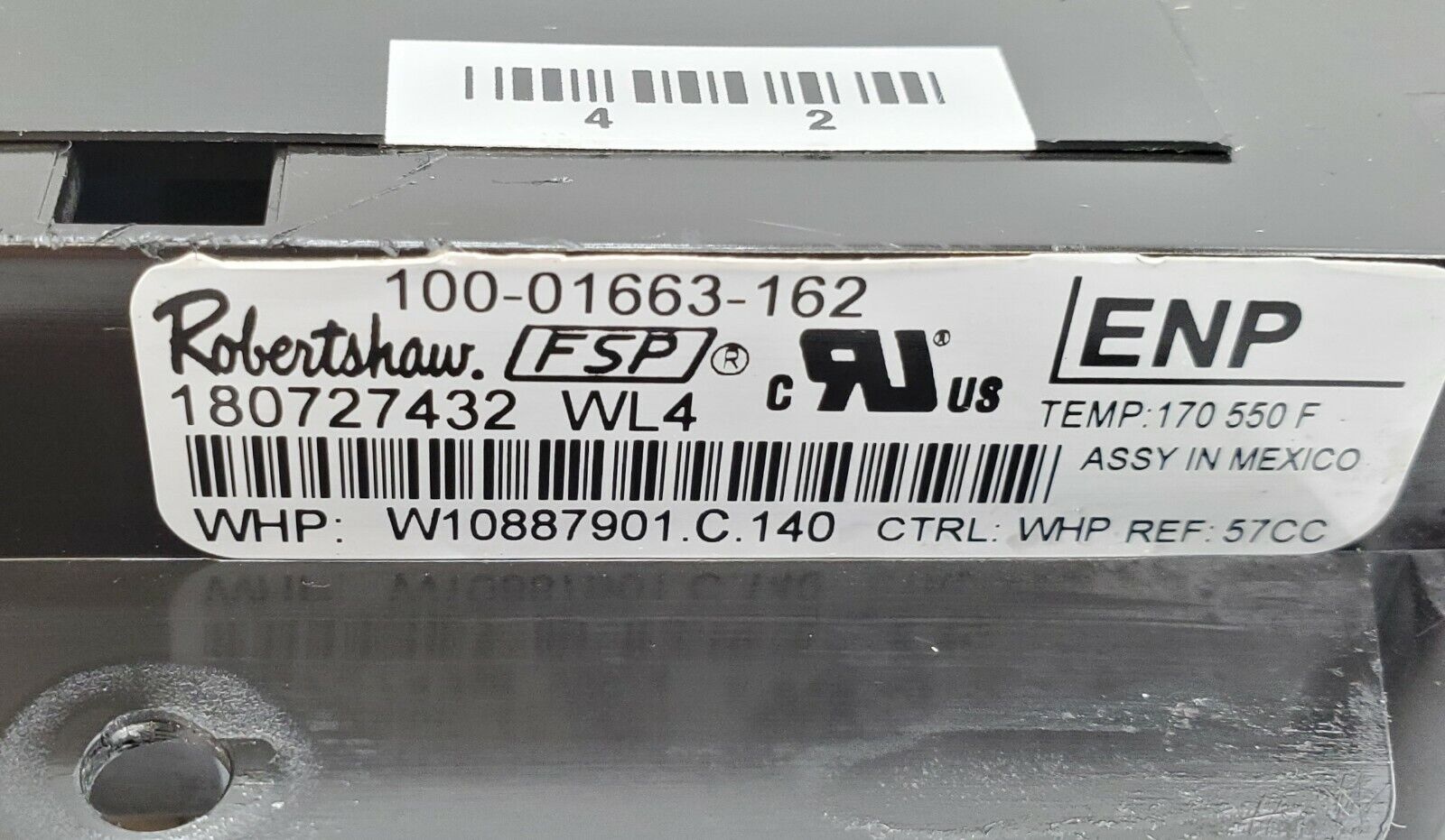 OEM  Whirlpool Range Control Board W10887901