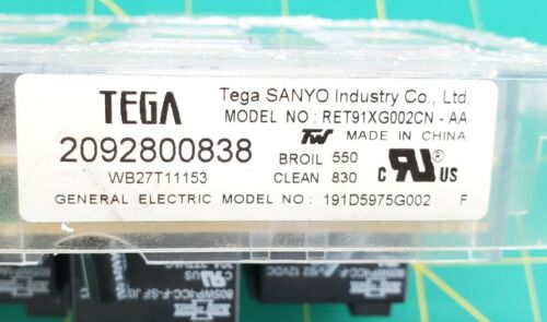 OEM  GE Range Control WB27T11153