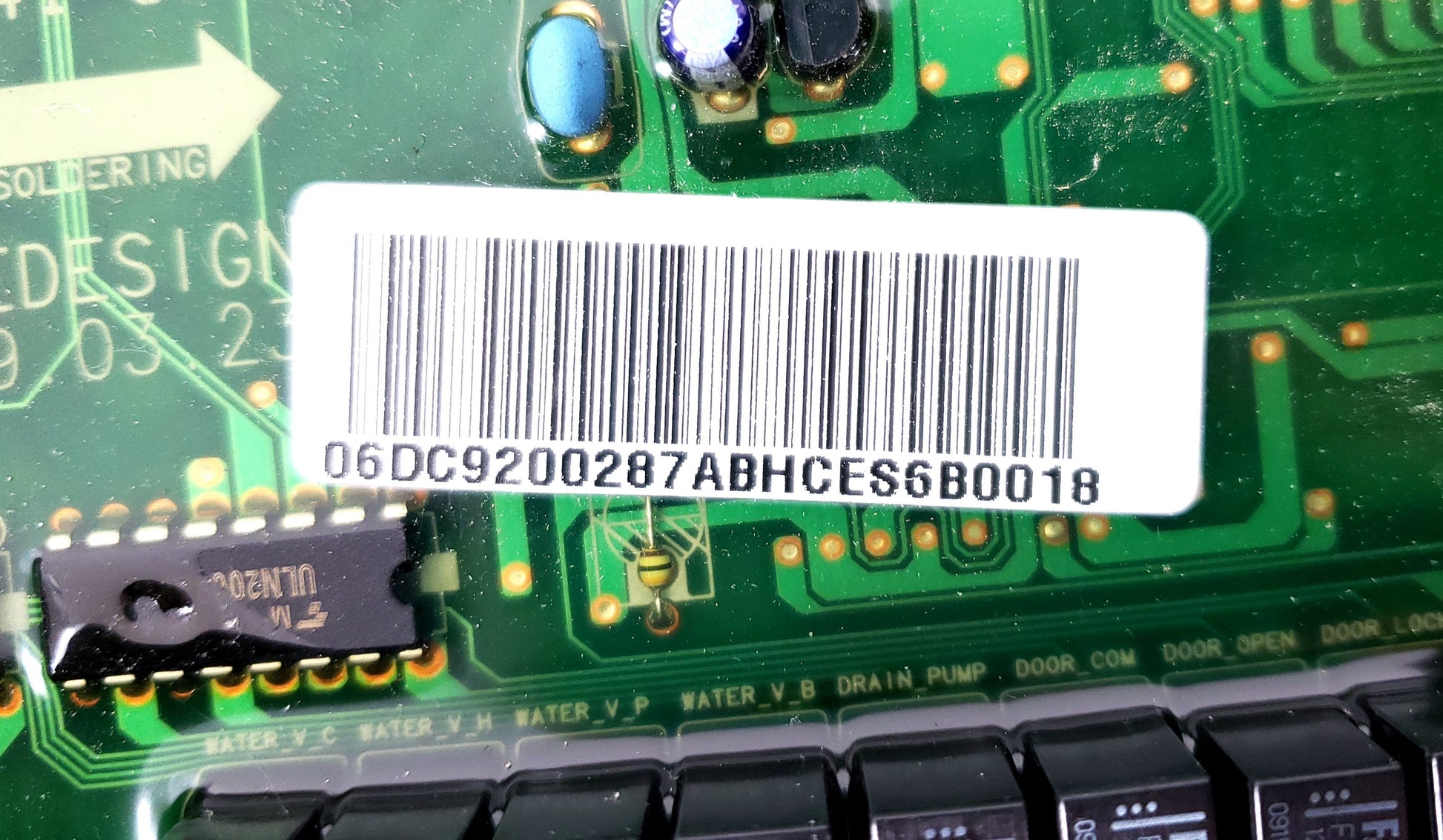 OEM  Samsung Washer Control Board DC92-00287A
