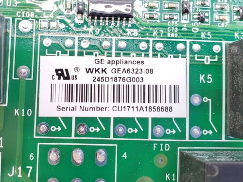 GE Refrigerator Control 245D1876G003