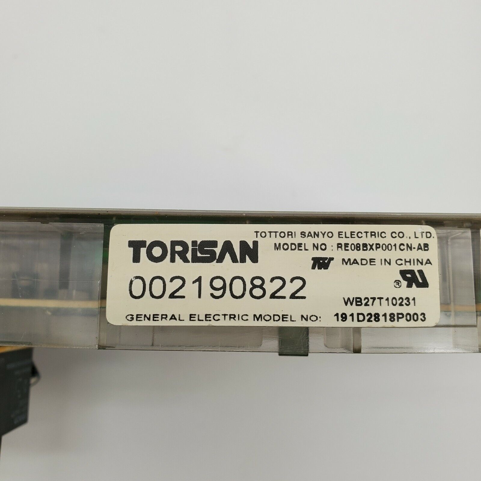 GE Range Control Board WB27T10231