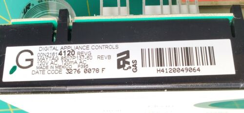 Maytag Range Control 8507P137-60
