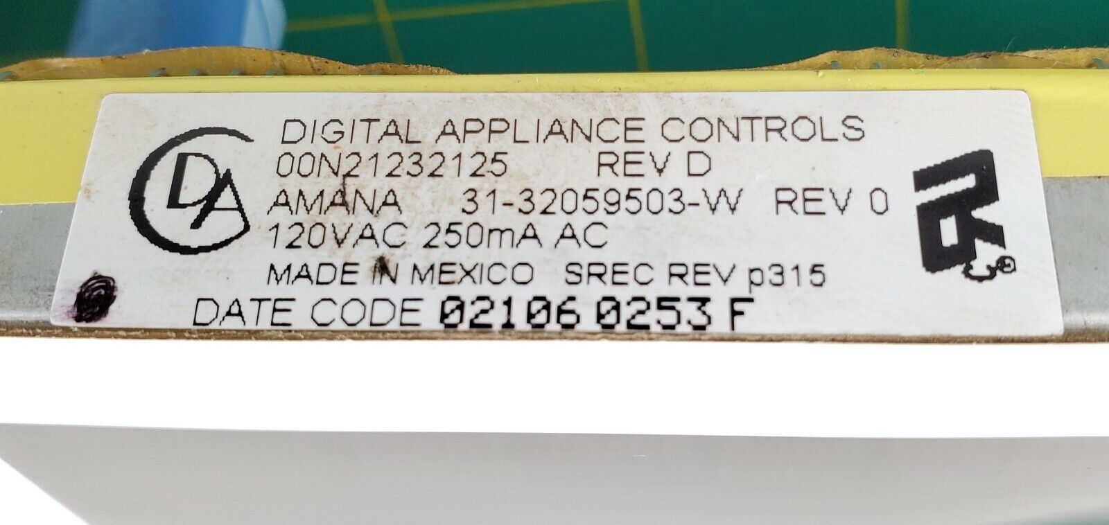 Amana Range Control 32059503W