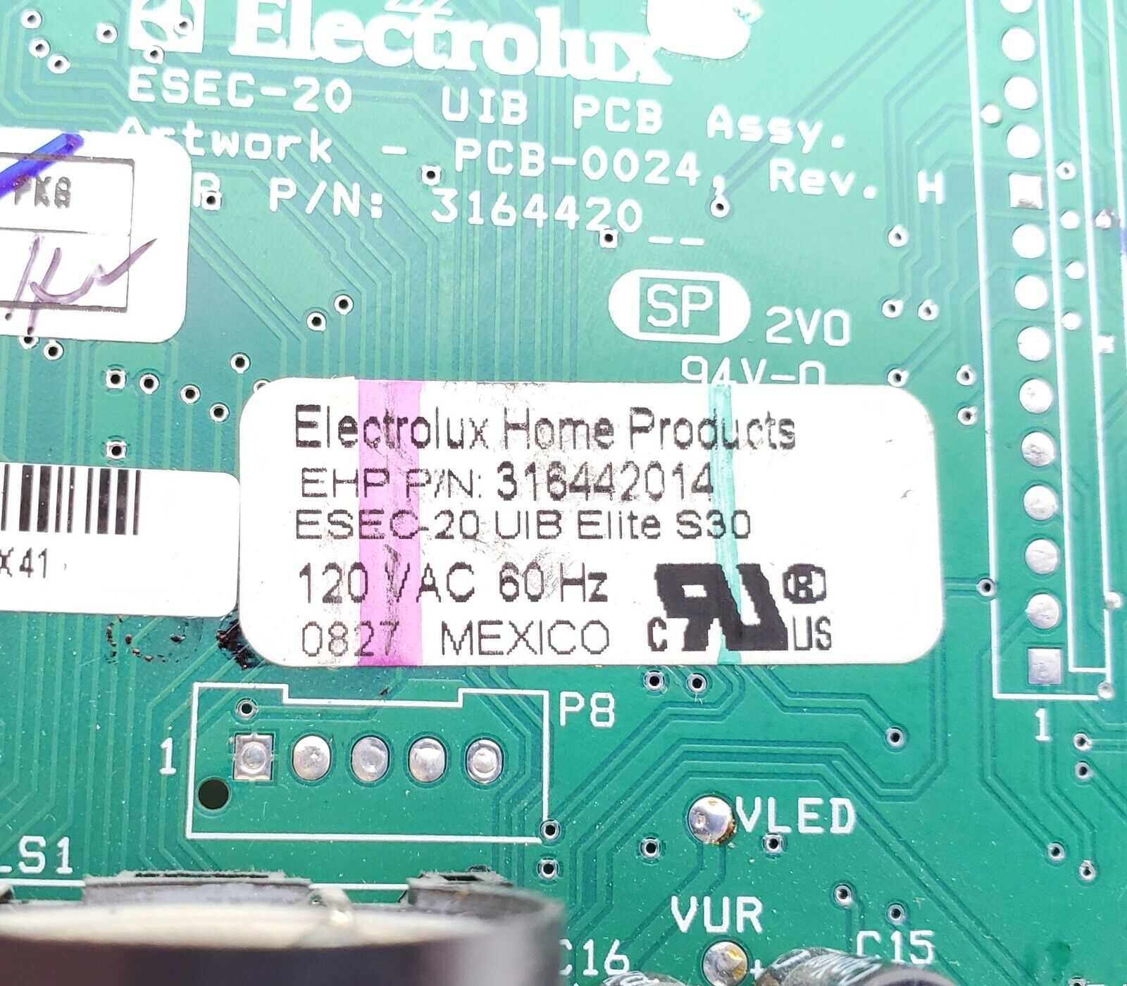 Kenmore Range Oven Control 316442014