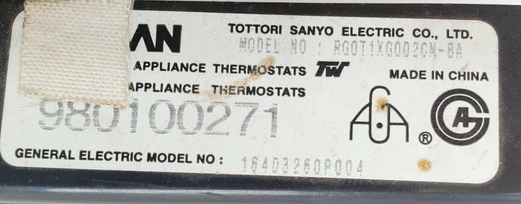 GE Range Control Board 164D3260P004