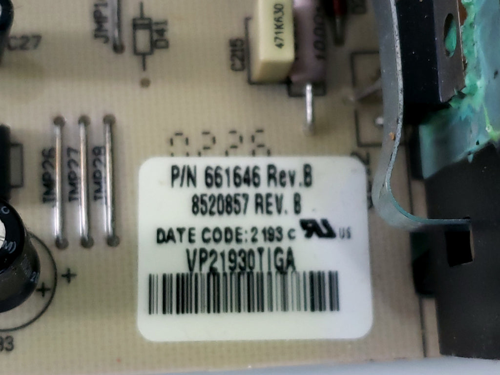 Whirlpool Washer Control Board 8520857