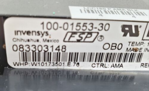 OEM  Whirlpool Oven Control Board W10173501