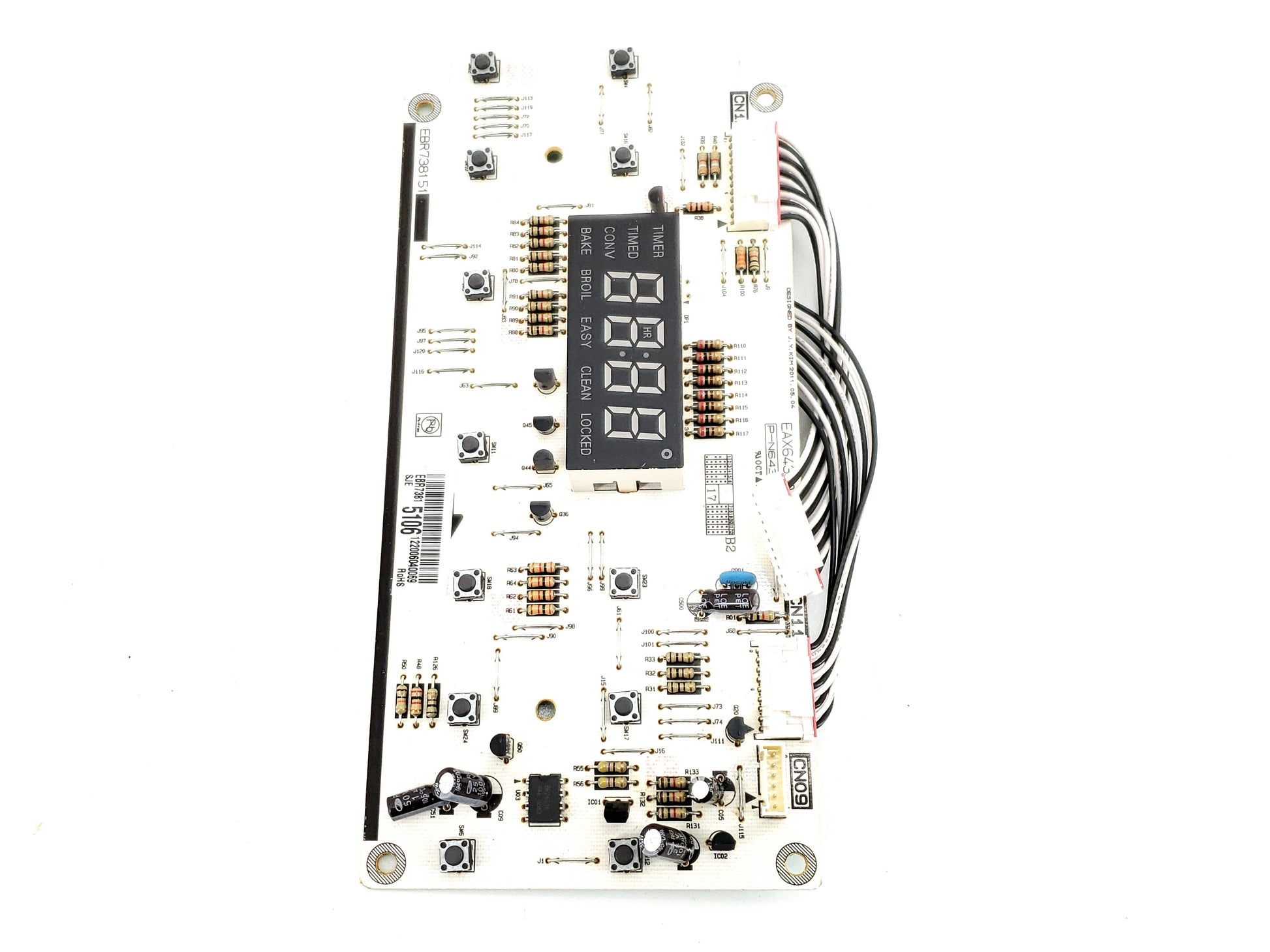 New  LG Range Control Board EBR73815106