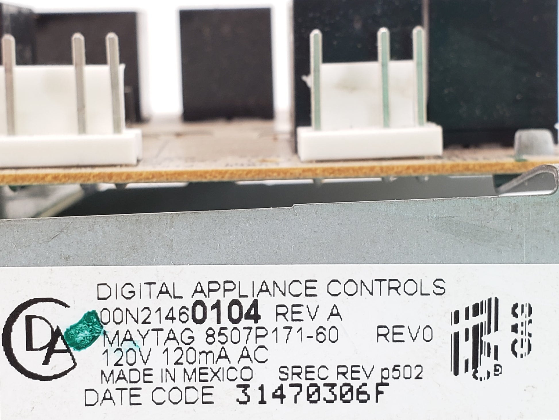 OEM  Whirlpool Range Control Board 8507P171-60