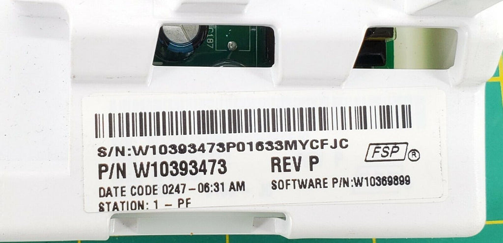 OEM Kenmore Washer Control W10393473 Same Day Shipping & Lifetime Warranty