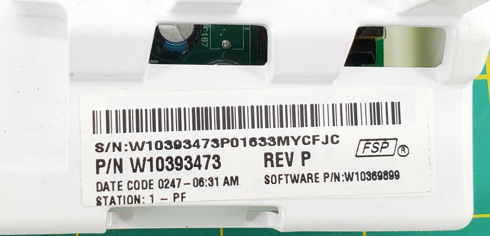 OEM Kenmore Washer Control W10393473 Same Day Shipping & Lifetime Warranty