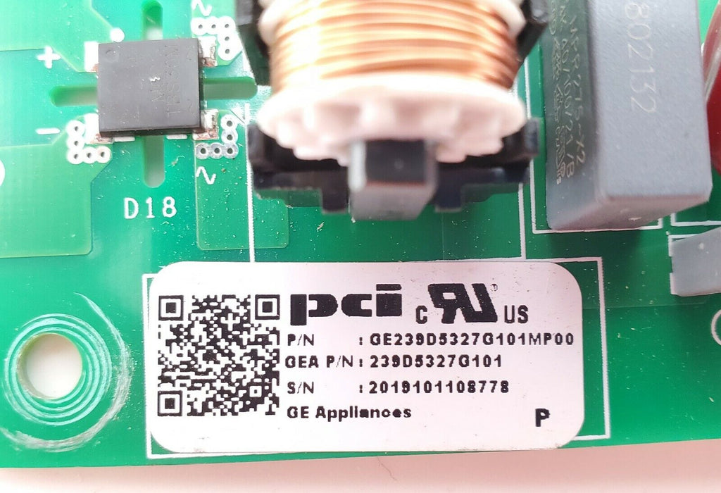 OEM  GE Refrigerator Control Board 239D5327G101