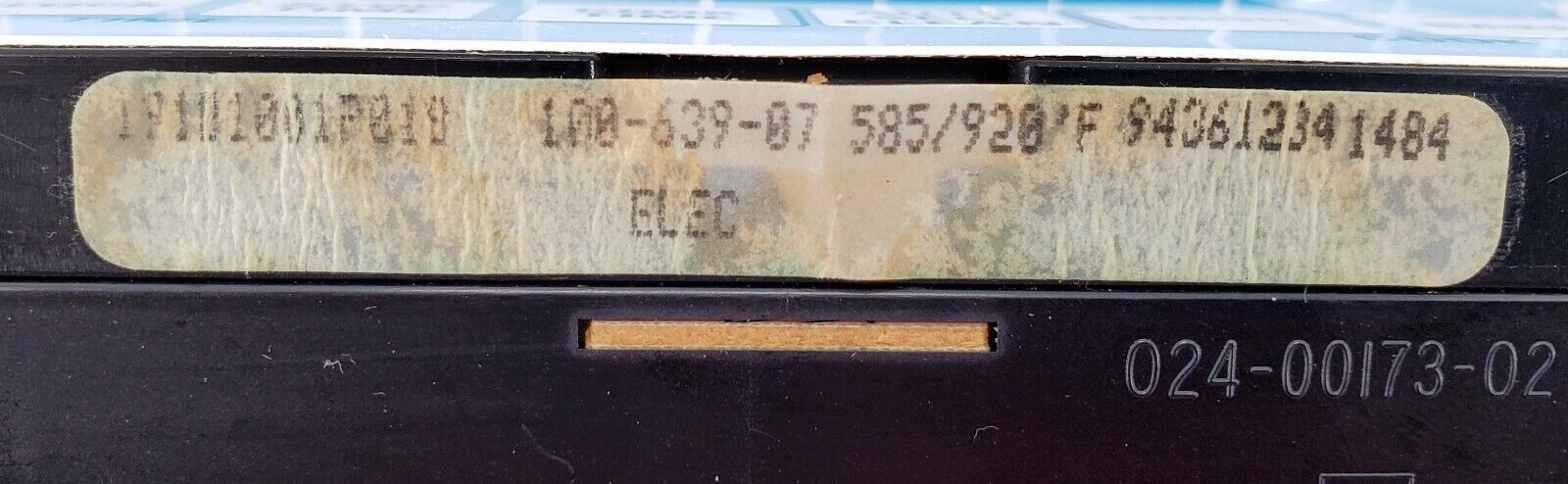 OEM  GE Range Control Board 191D1001P018