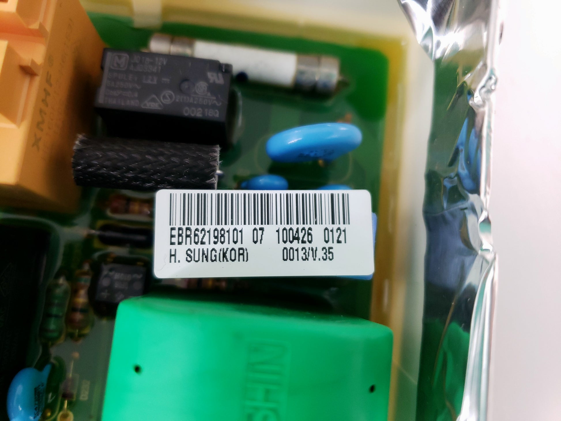 LG Washer Control Board EBR62198101