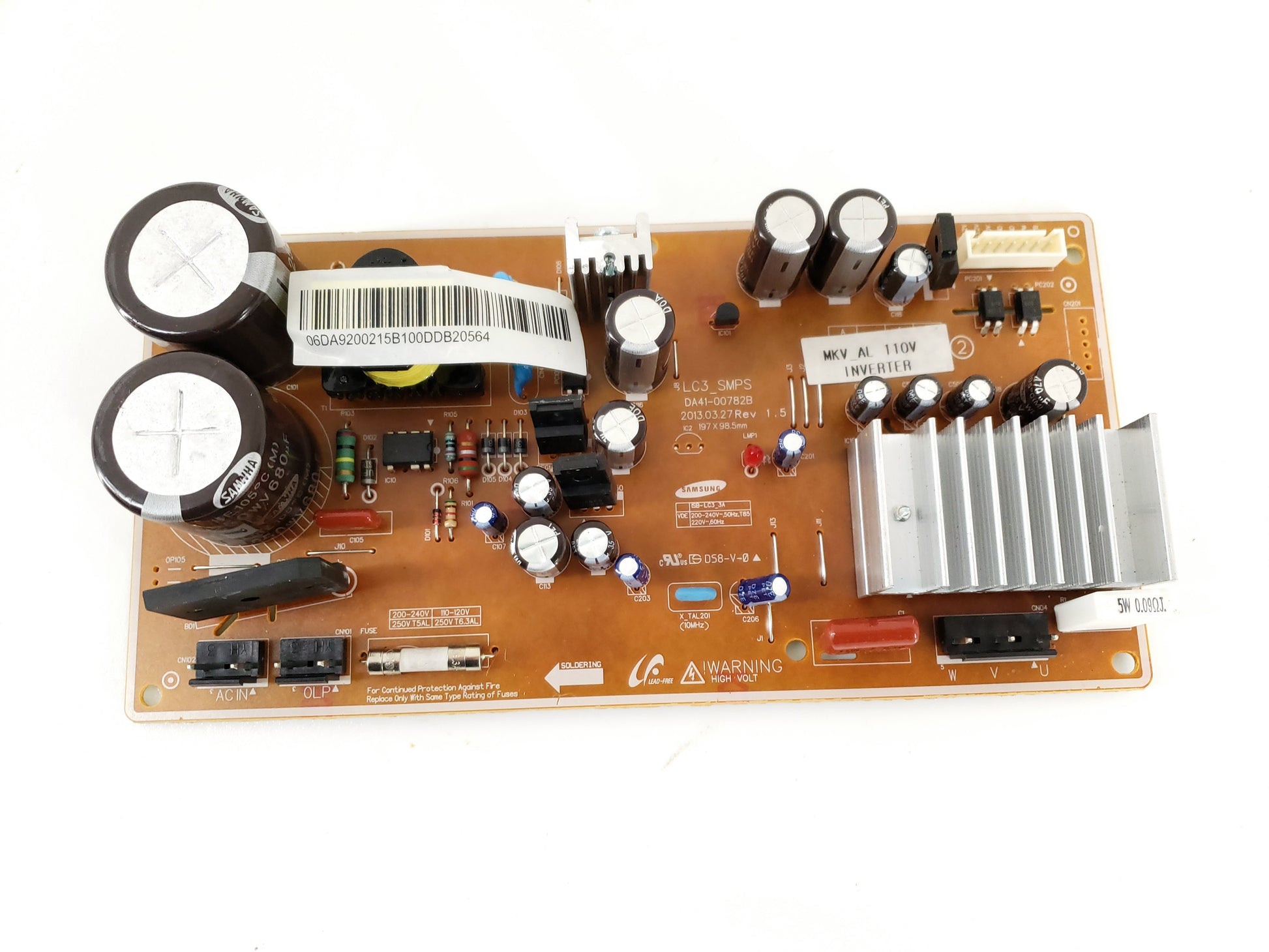OEM  Samsung Refrigerator Inverter Board DA92-00215B