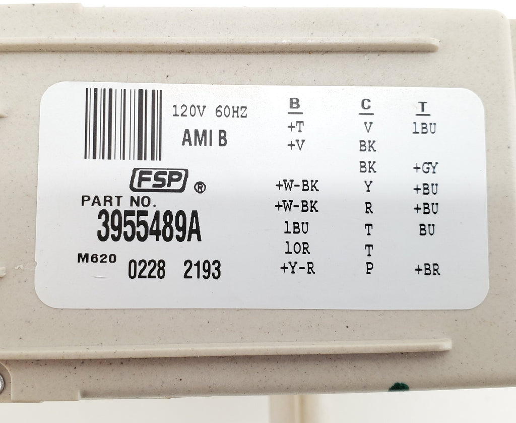 OEM  Whirlpool Washer Timer 3955489